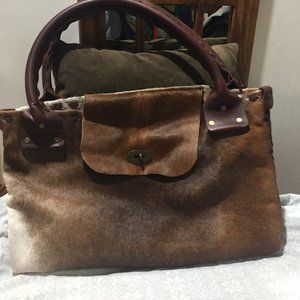 GENUINE COWHIDE LEATHER HANDBAGS (TAKING OFFER THE BEST OFFER)